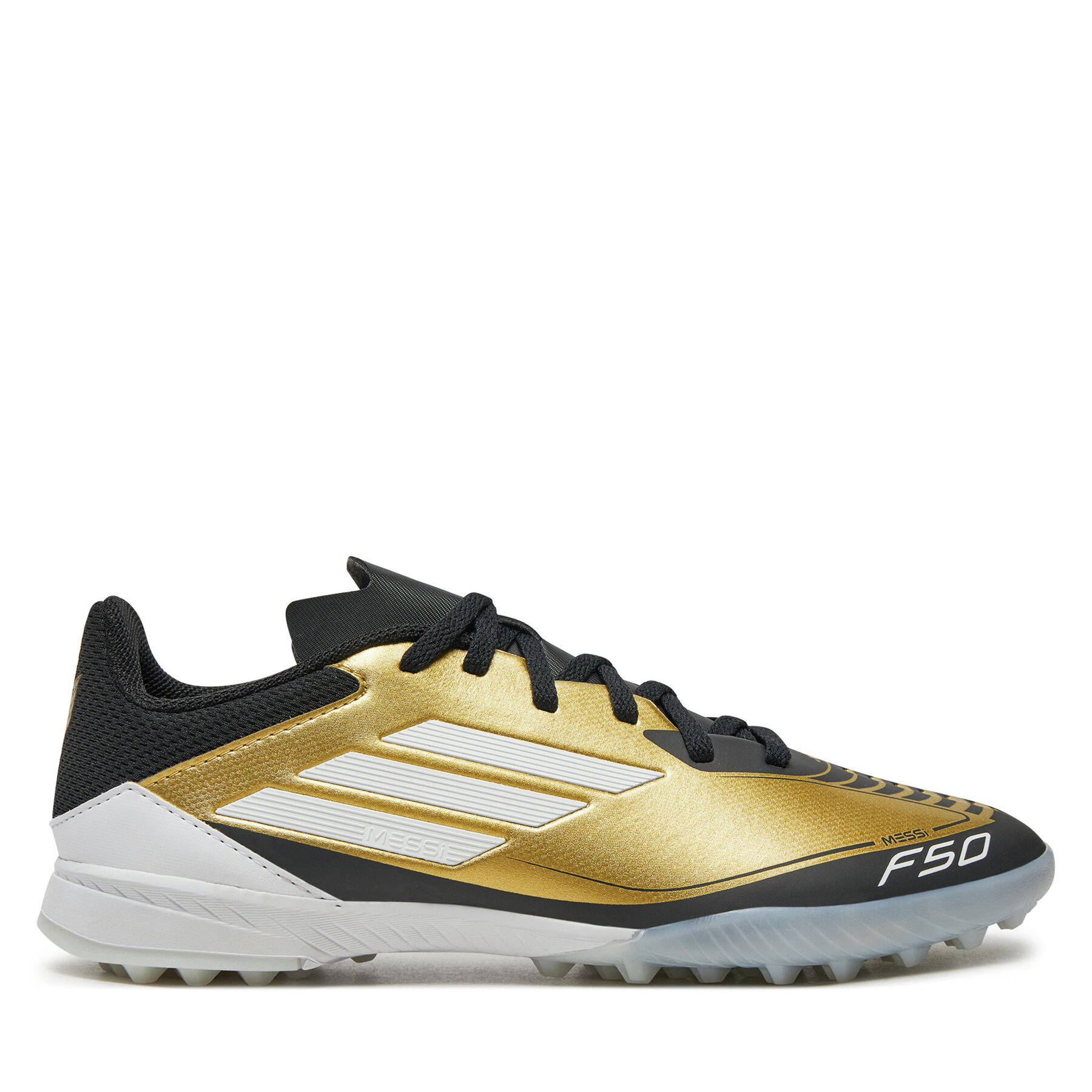 Fußballschuhe adidas F50 LEAGUE TF J IG9277 Goldfarben von Adidas