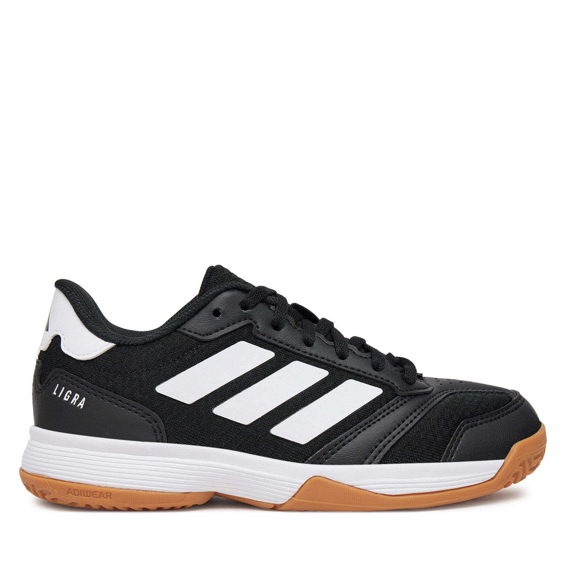 Hallenschuhe adidas Ligra 8 Indoor Shoes Kids JR0744 Schwarz von Adidas