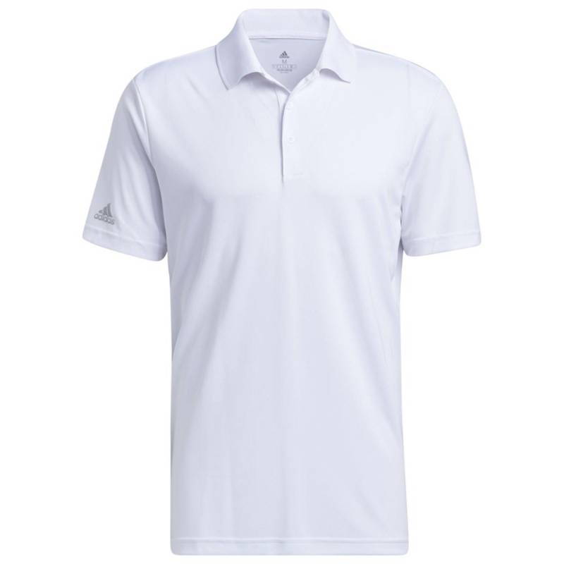 Adidas - Poloshirt, für Herren, Weiss, Größe L von Adidas