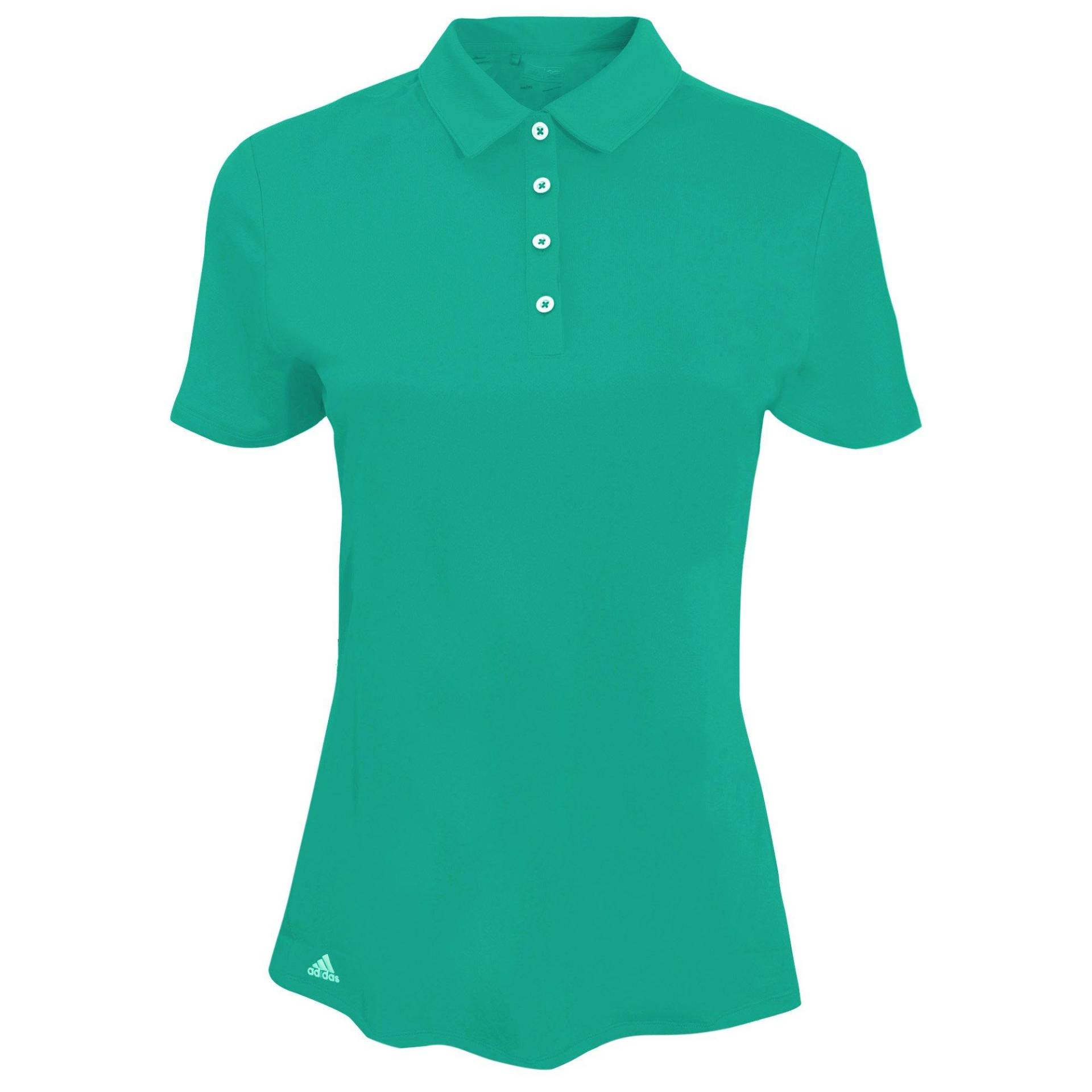 adidas Teamwear Poloshirt, Kurzärmlig Damen Ozeangrün XS von Adidas