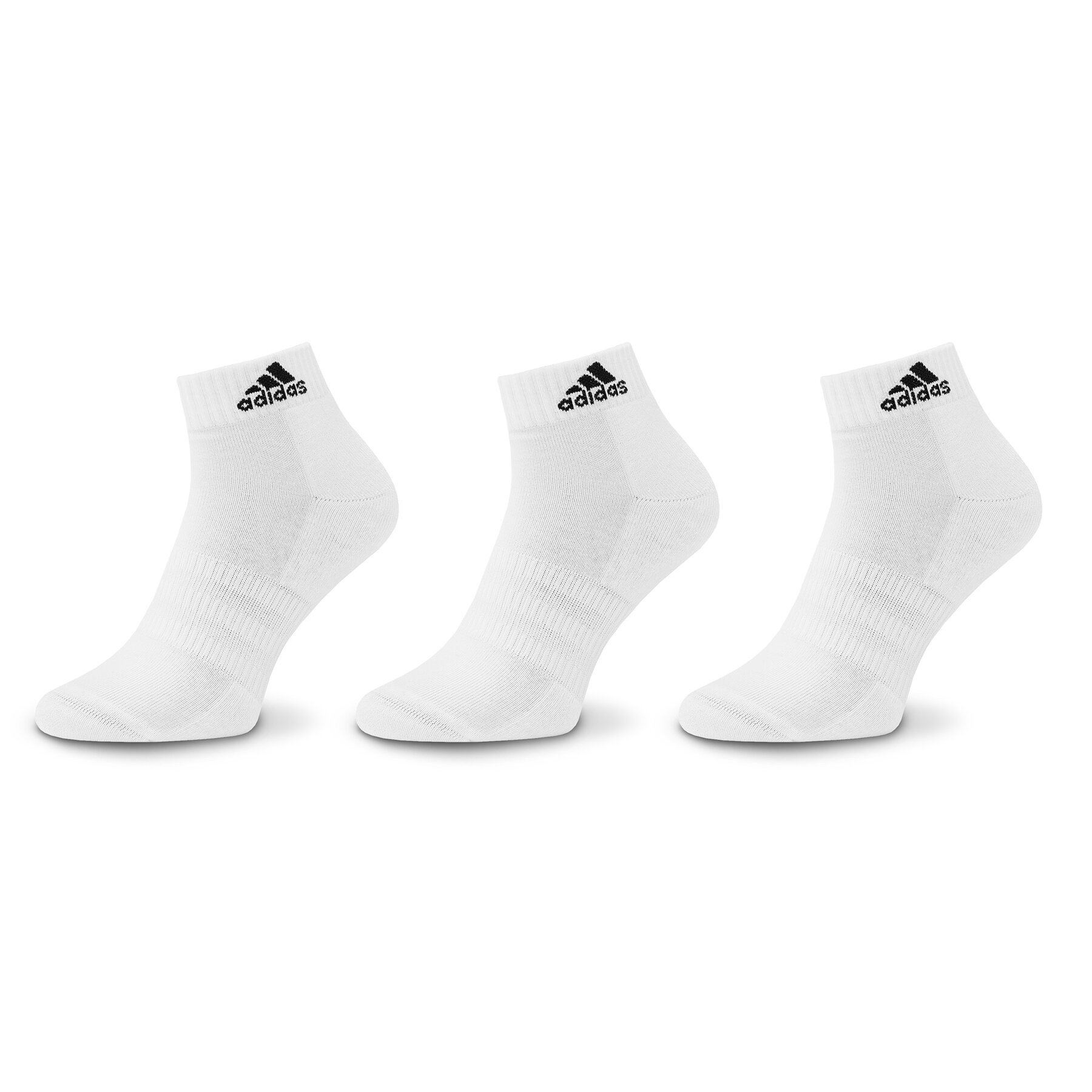 Niedrige Unisex Socken adidas Cushioned Sportswear Ankle Socks 3 Pairs HT3441 Weiß von Adidas