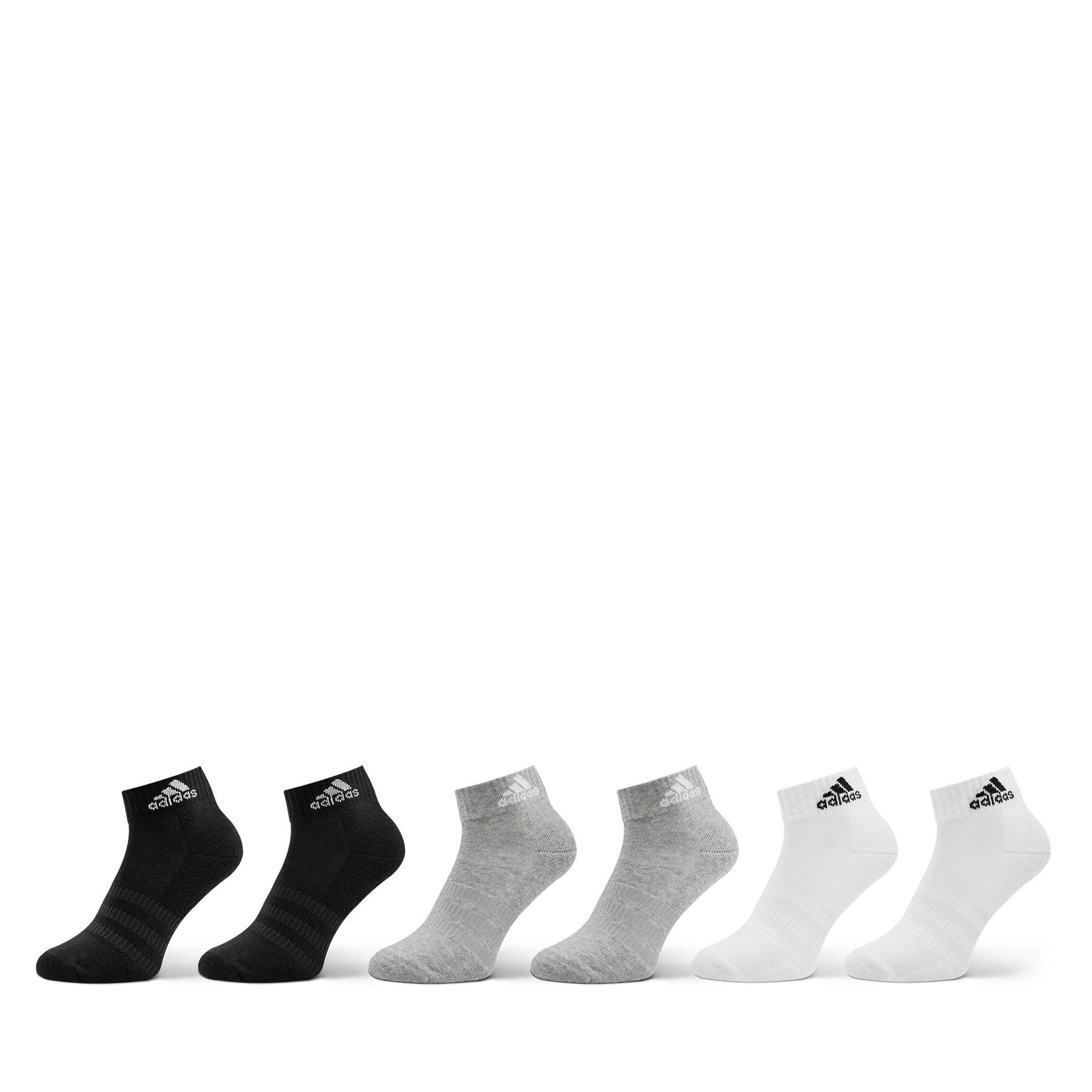 Niedrige Unisex Socken adidas Cushioned Sportswear Ankle Socks 6 Pairs IC1292 Grau Niedrige Unisex Socken adidas Cushioned Sportswear Ankle Socks 6 Pairs IC1292 Grau von Adidas
