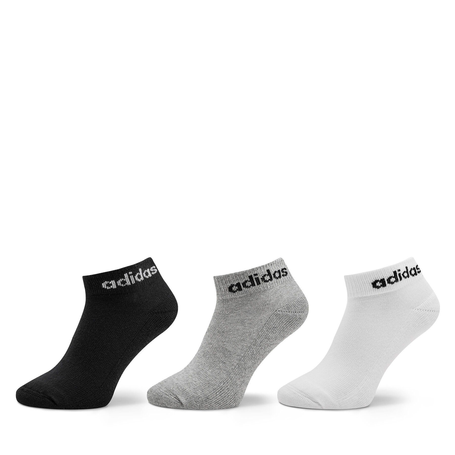 Niedrige Unisex Socken adidas Linear Ankle Socks Cushioned Socks 3 Pairs IC1304 Grau Niedrige Unisex Socken adidas Linear Ankle Socks Cushioned Socks 3 Pairs IC1304 Grau von Adidas
