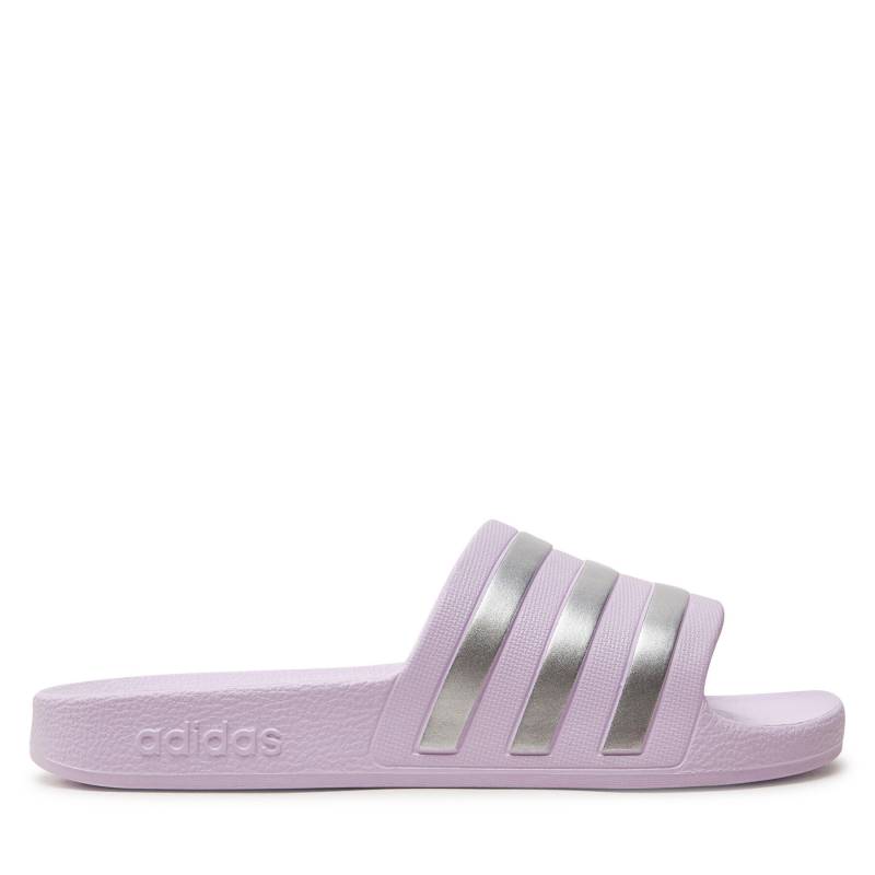 Pantoletten adidas Adilette Aqua Slides IE8920 Violett von Adidas