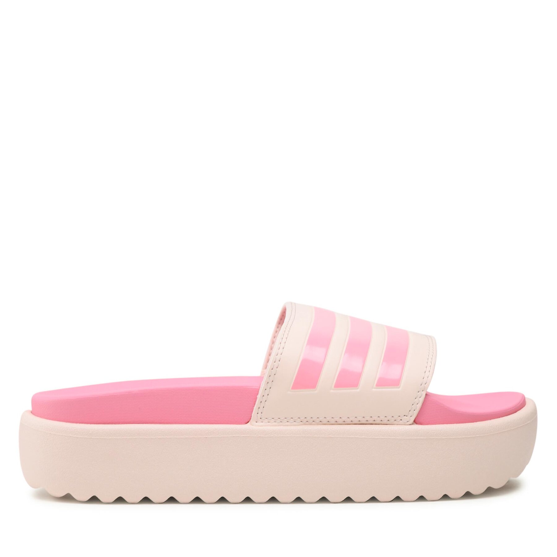 Pantoletten adidas Adilette Platform HP9409 Pink/Beige Pantoletten adidas Adilette Platform HP9409 Pink/Beige von Adidas