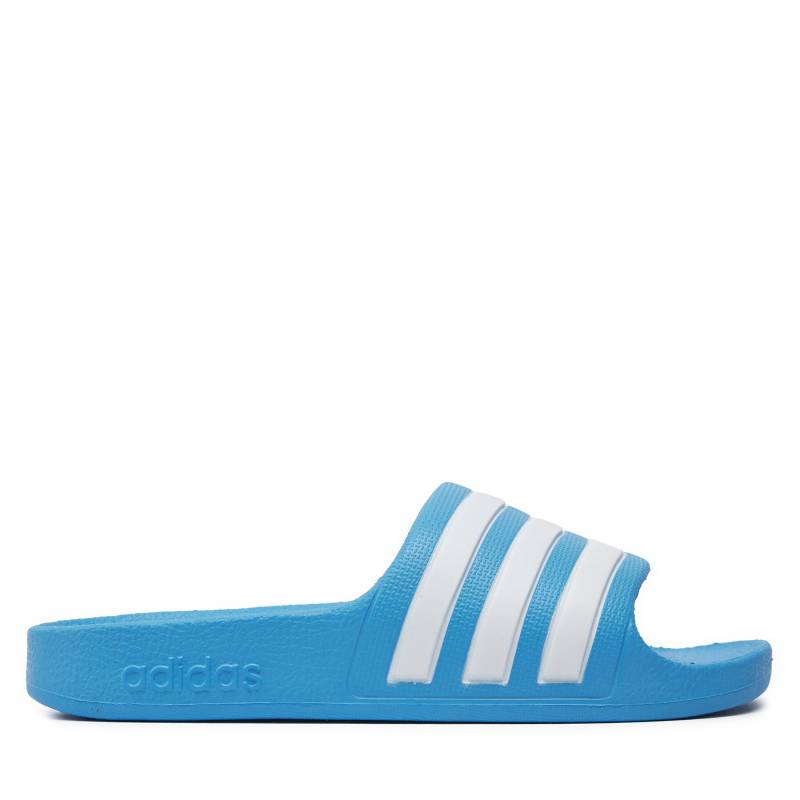 Pantoletten adidas adilette Aqua Slides Kids ID2621 Blau von Adidas