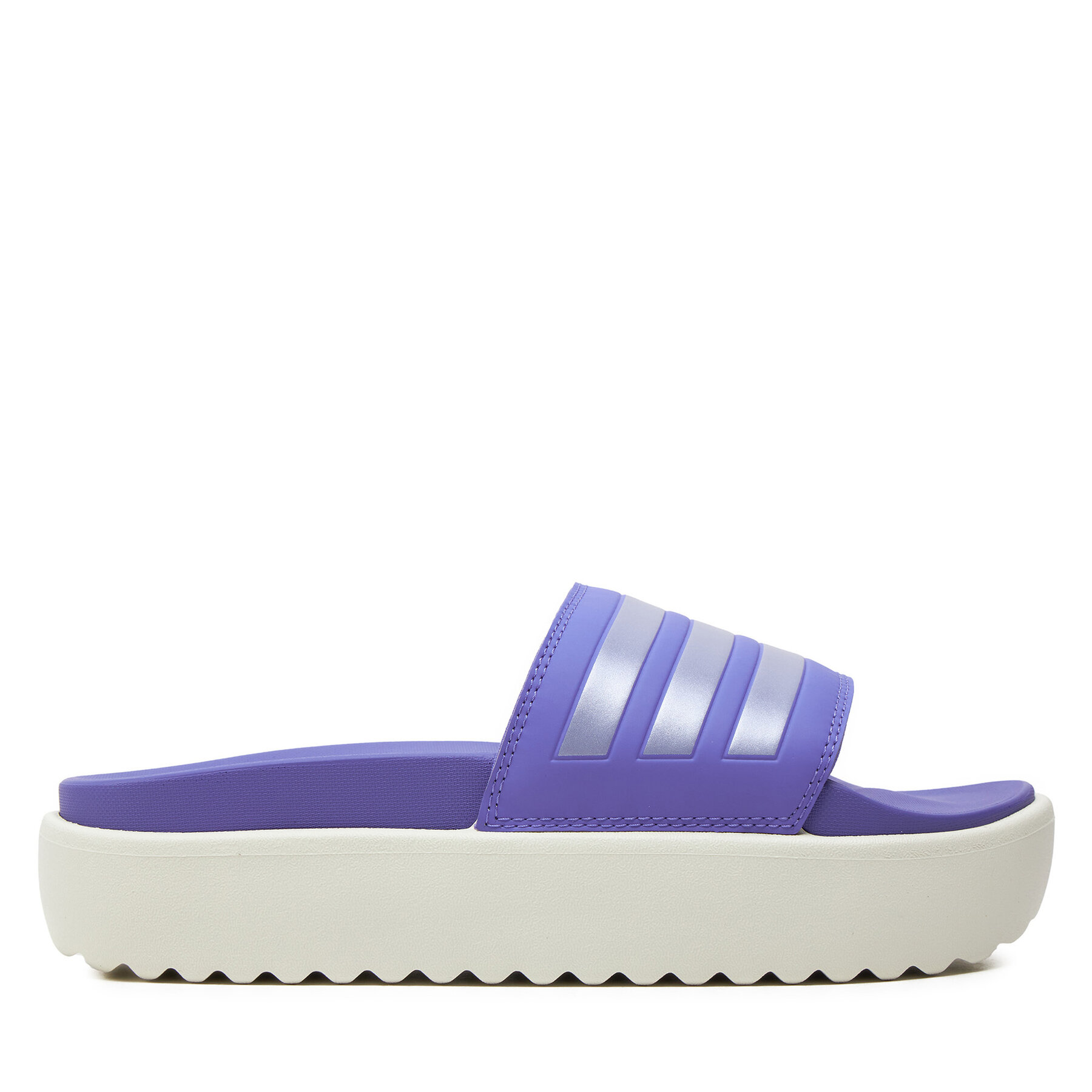 Pantoletten adidas adilette Platform IF6922 Violett von Adidas