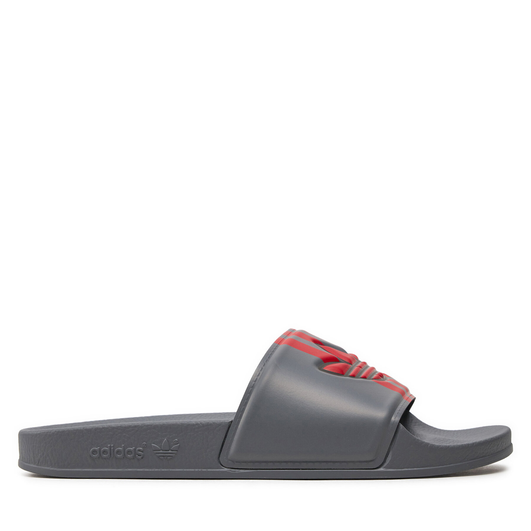 Pantoletten adidas adilette Slides ID5786 Grau von Adidas