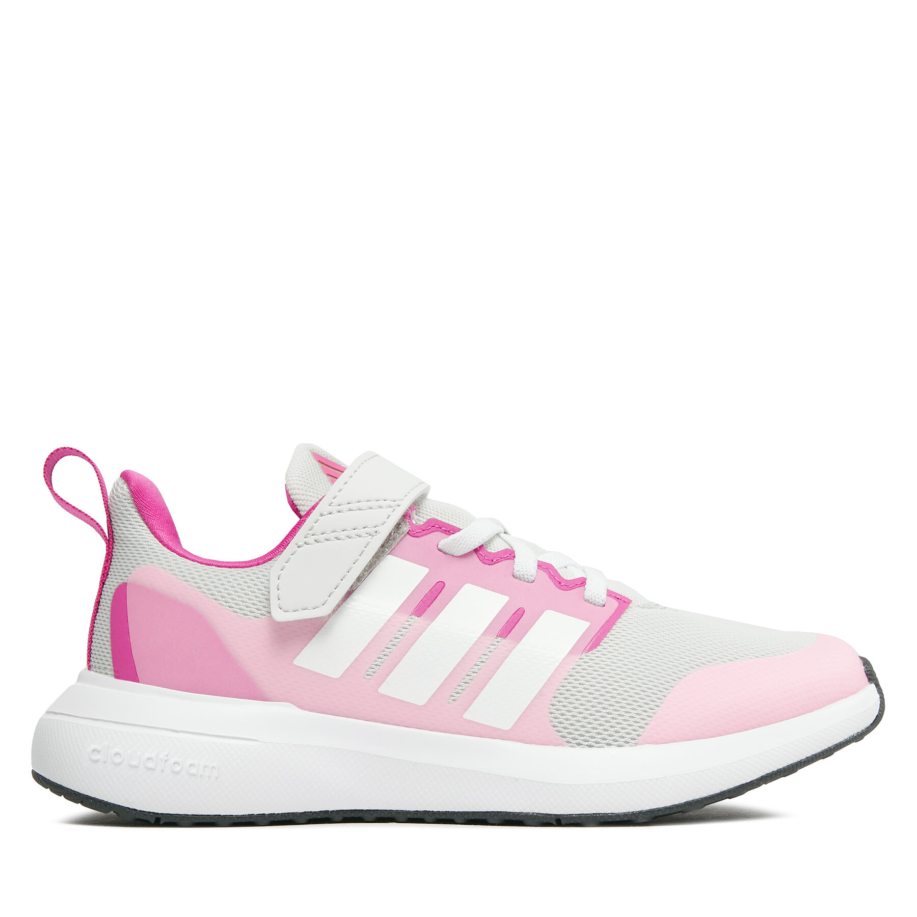 Sneakers adidas Fortarun 2.0 Cloudfoam Sport Running Elastic Lace Top Strap Shoes HR0290 Grau von Adidas