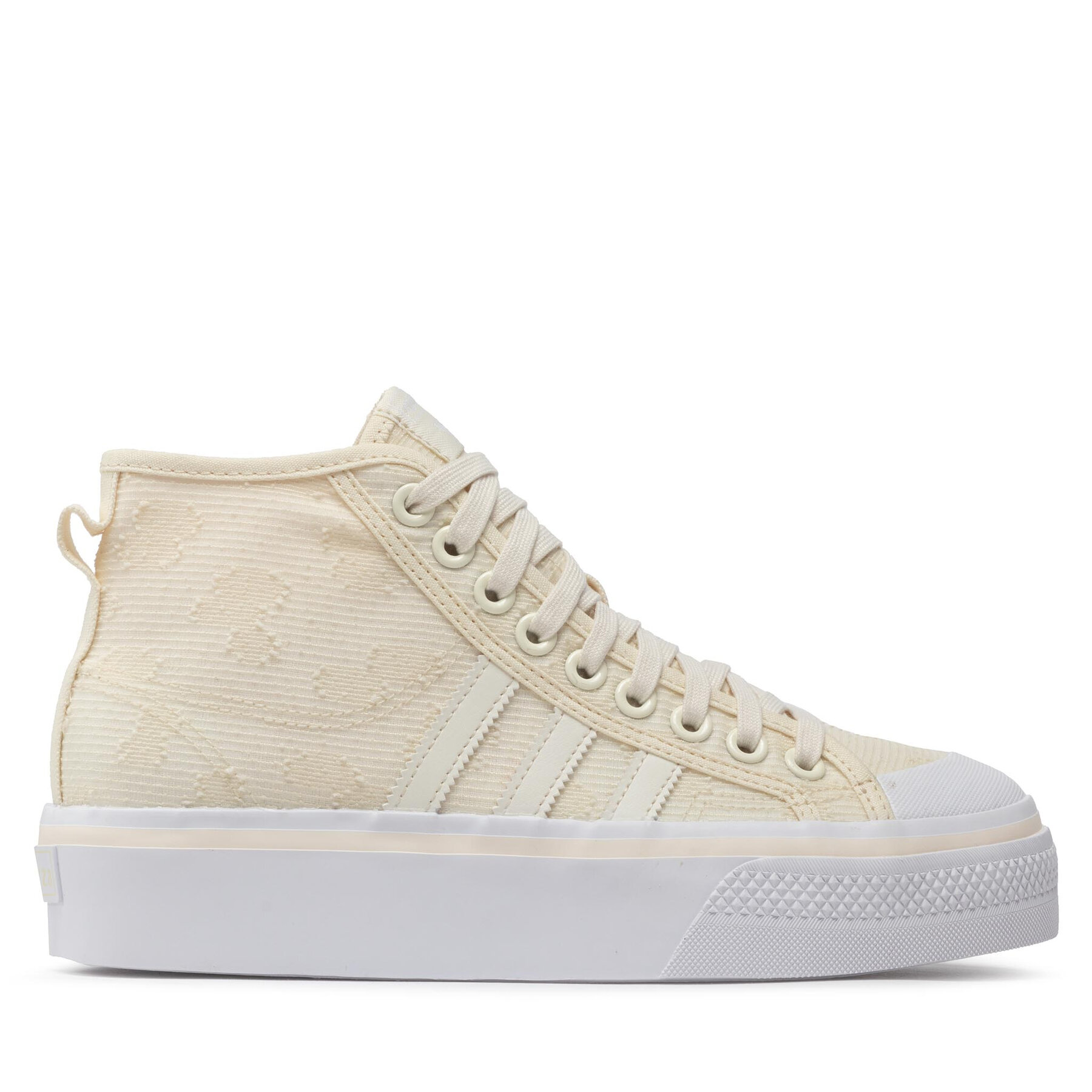 Sneakers adidas Nizza Platform Mid W GX8356 Beige von Adidas