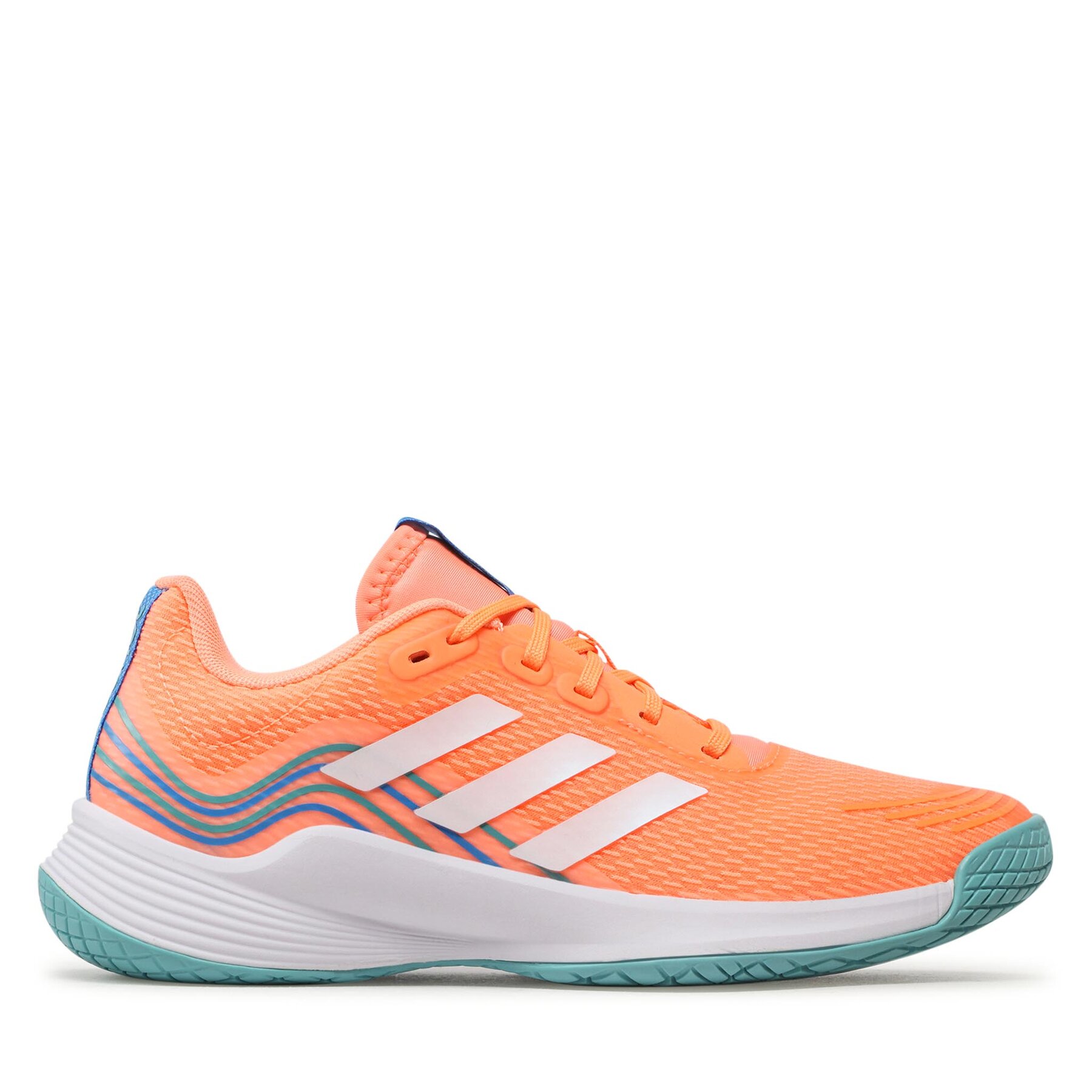 Hallenschuhe adidas Novaflight Primegreen GX1266 Orange von Adidas