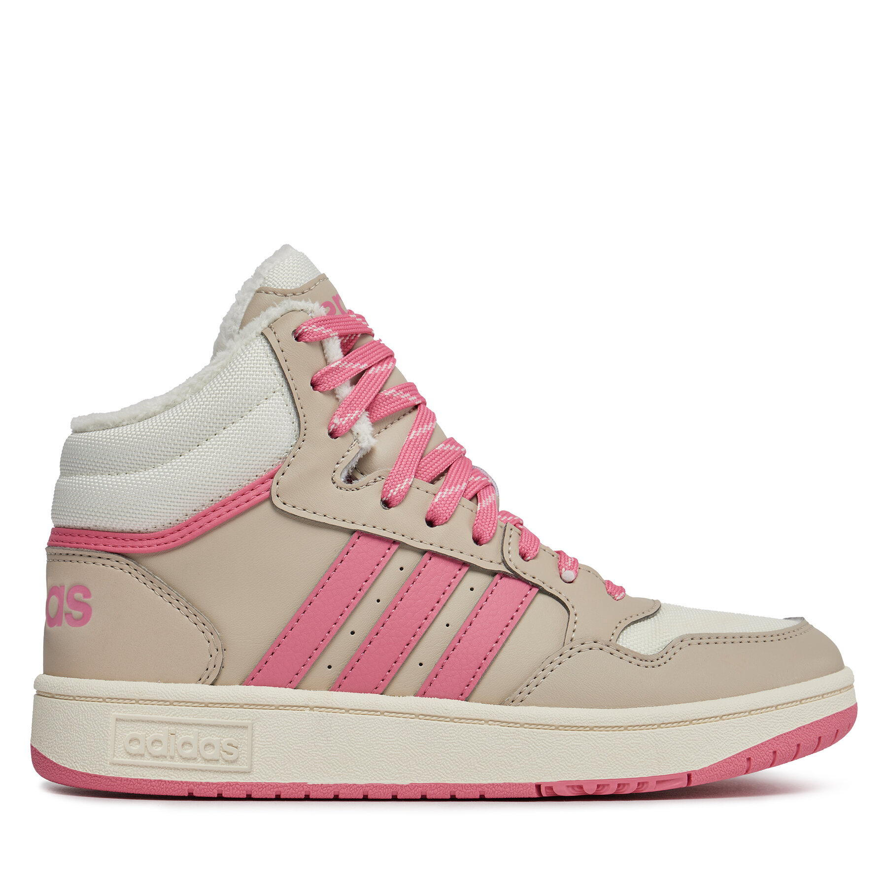 Sneakers adidas Hoops Mid 3.0 Shoes Kids IF7739 Beige von Adidas