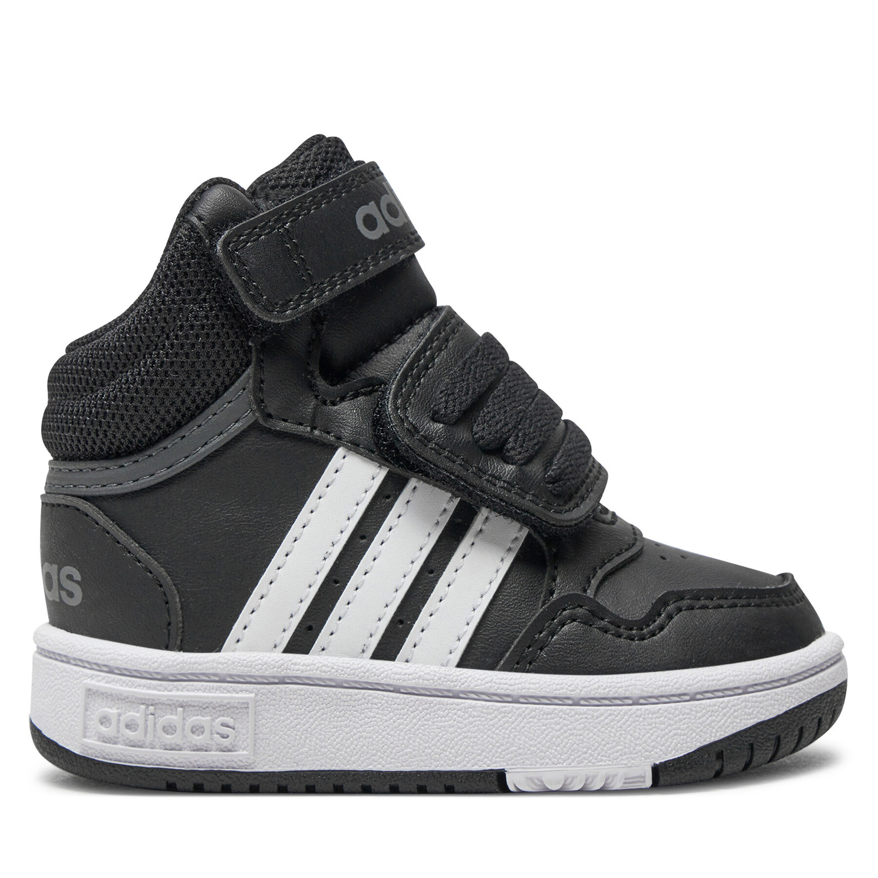 Sneakers adidas Hoops Mid GW0408 Schwarz von Adidas