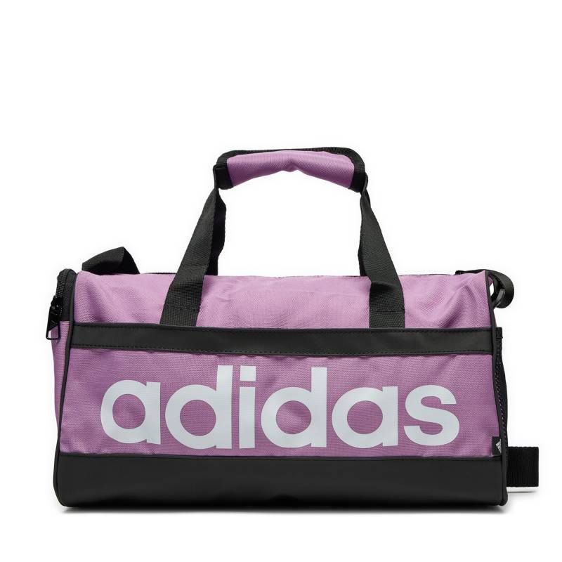 Tasche adidas Essentials Linear Duffel Bag Extra Small IZ1901 Violett von Adidas