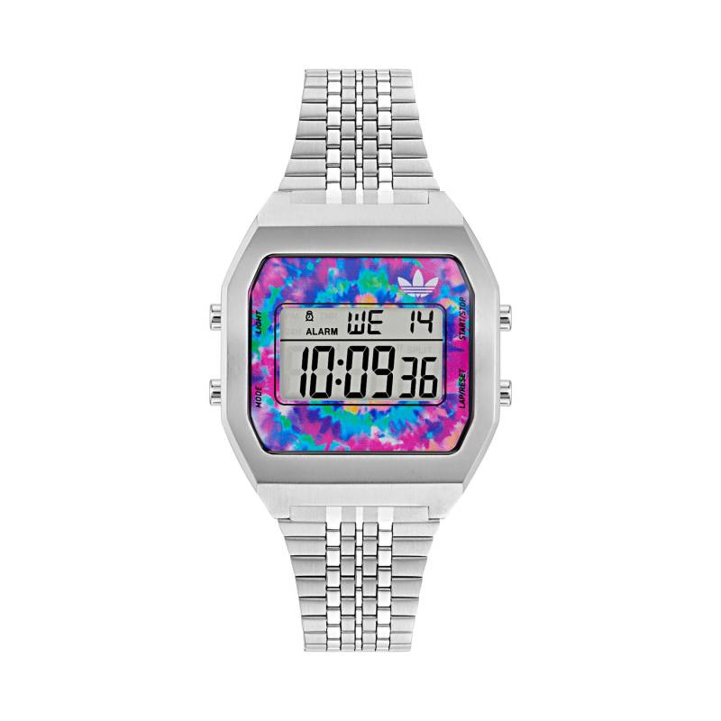 Uhr adidas Digital Two AOST24557 Silberfarben von Adidas