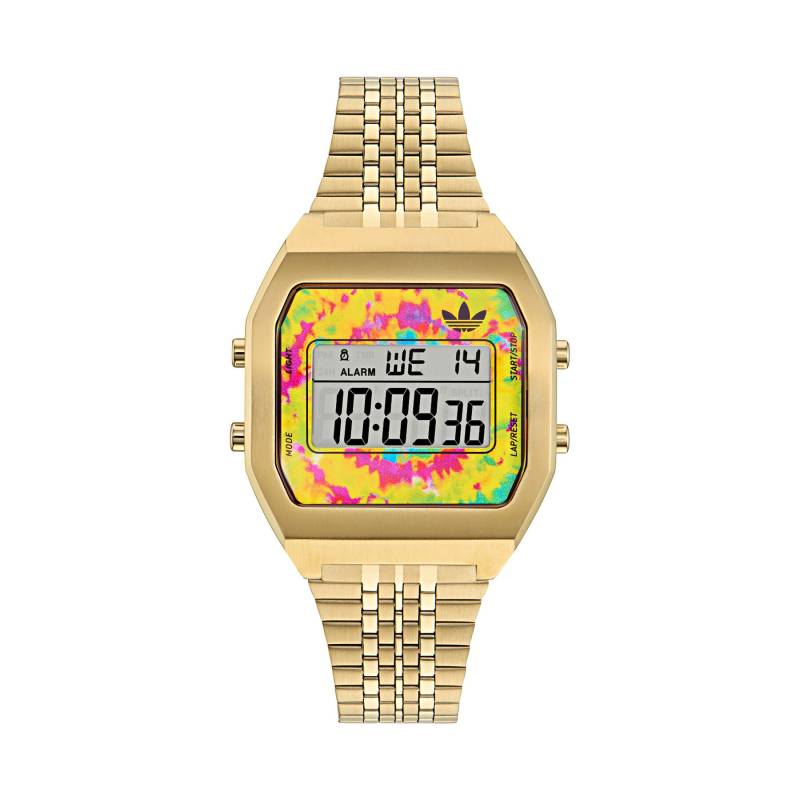 Uhr adidas Digital Two AOST24559 Goldfarben von Adidas