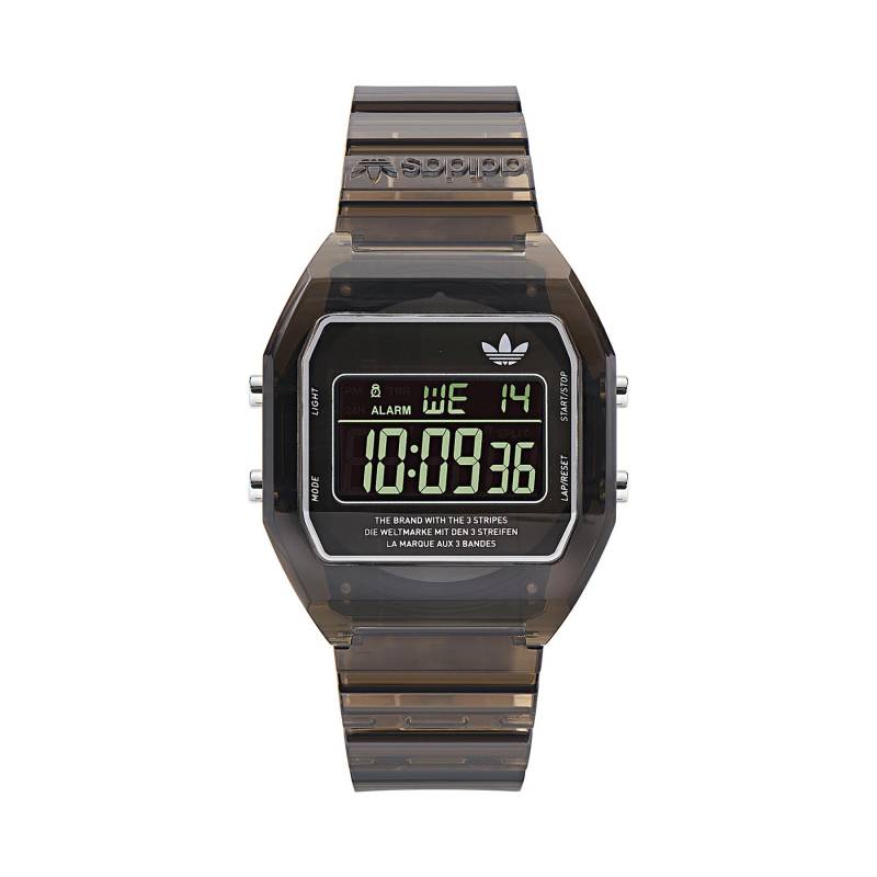 Uhr adidas Originals Digital Two Crystal AOST24064 Schwarz von adidas Originals