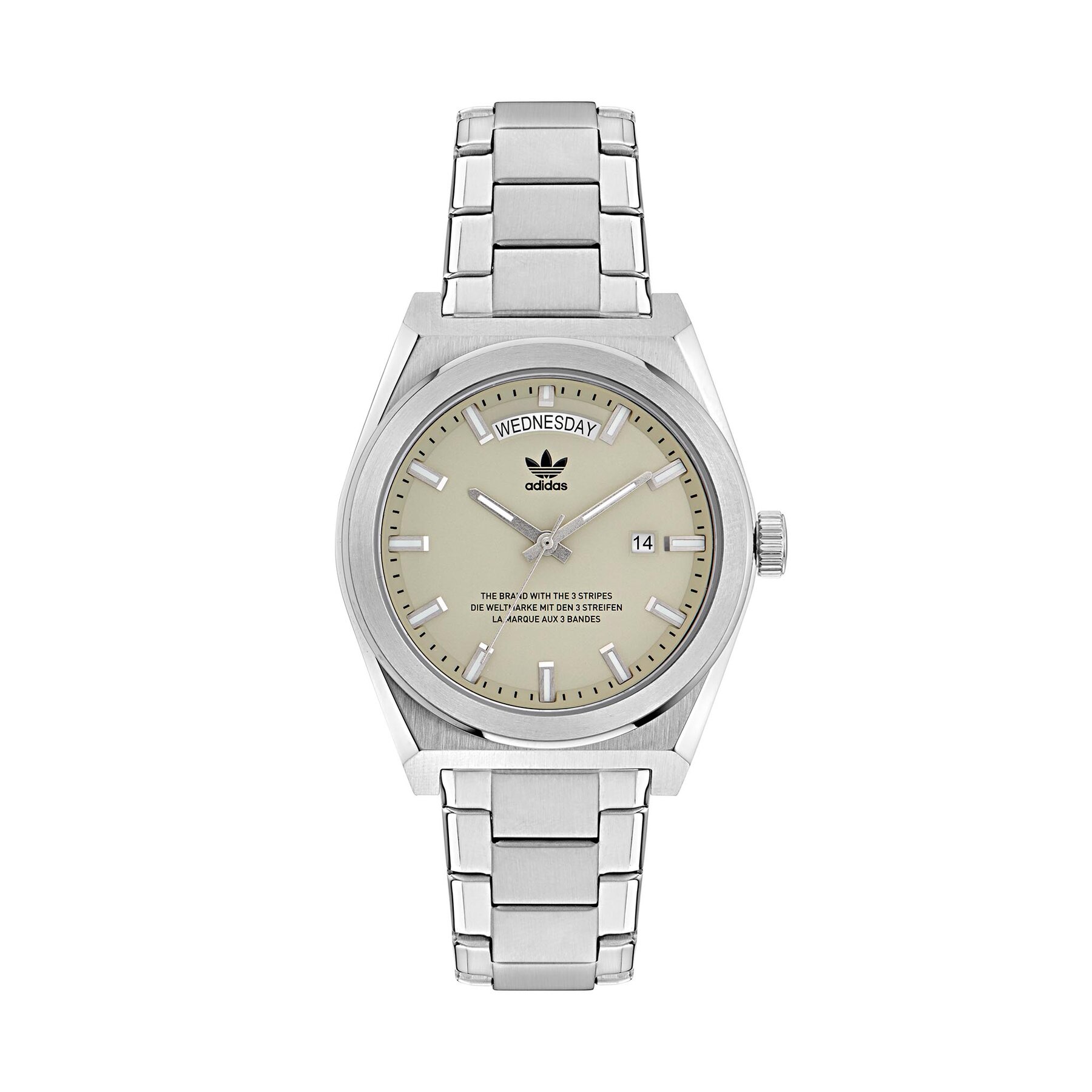 Uhr adidas Originals Code Five AOSY23541 Silberfarben Uhr adidas Originals Code Five AOSY23541 Silberfarben von Adidas