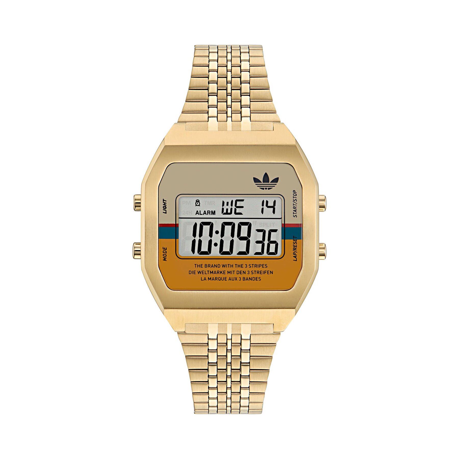 Uhr adidas Originals Street Digital Two AOST23555 Goldfarben von Adidas