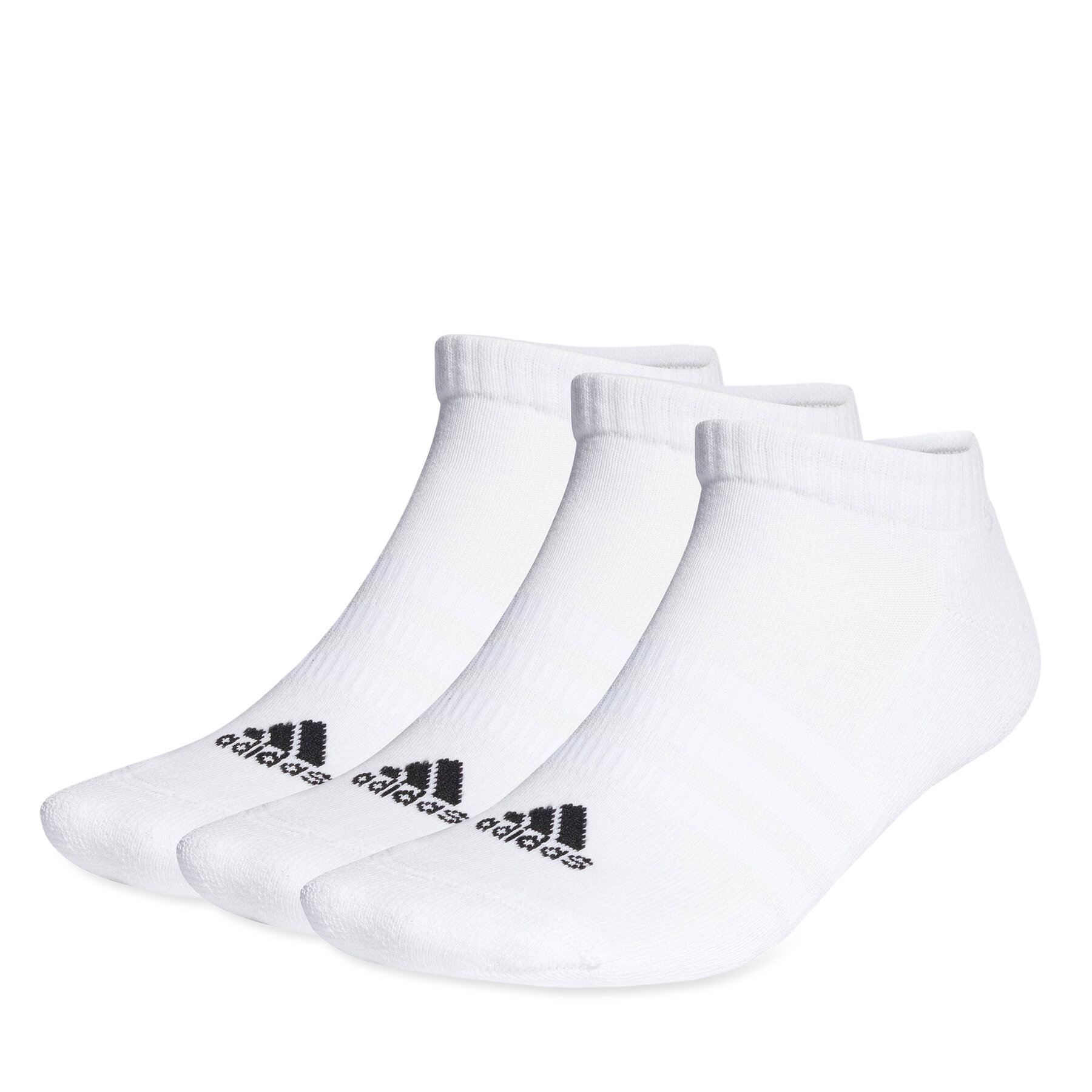 Unisex-Sneakersocken adidas Cushioned Low-Cut Socks 3 Pairs HT3434 Weiß von Adidas