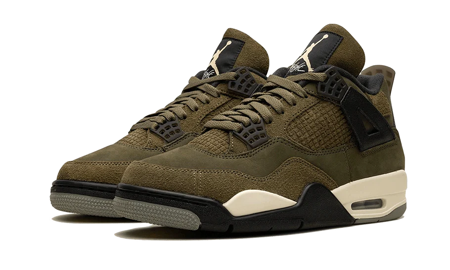 Air Jordan 4 Retro Se Craft Medium Olive Damen Olivegrün 41 von NIKE