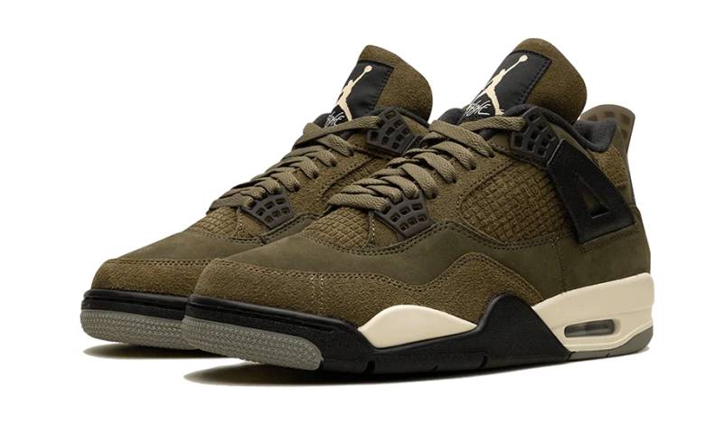 Air Jordan 4 Retro Se Craft Medium Olive Damen Olivegrün 41 von NIKE