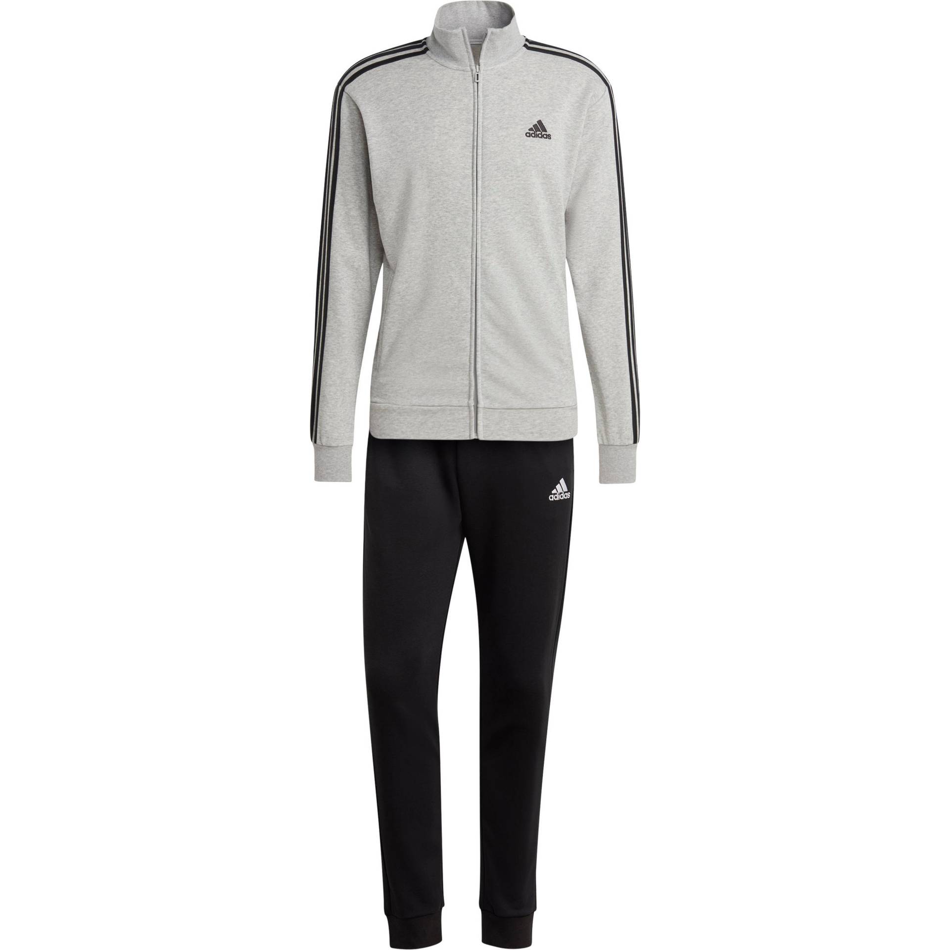 adidas BASIC 3-STREIFEN FRENCH TERRY Trainingsanzug Herren adidas BASIC 3-STREIFEN FRENCH TERRY Trainingsanzug Herren von Adidas