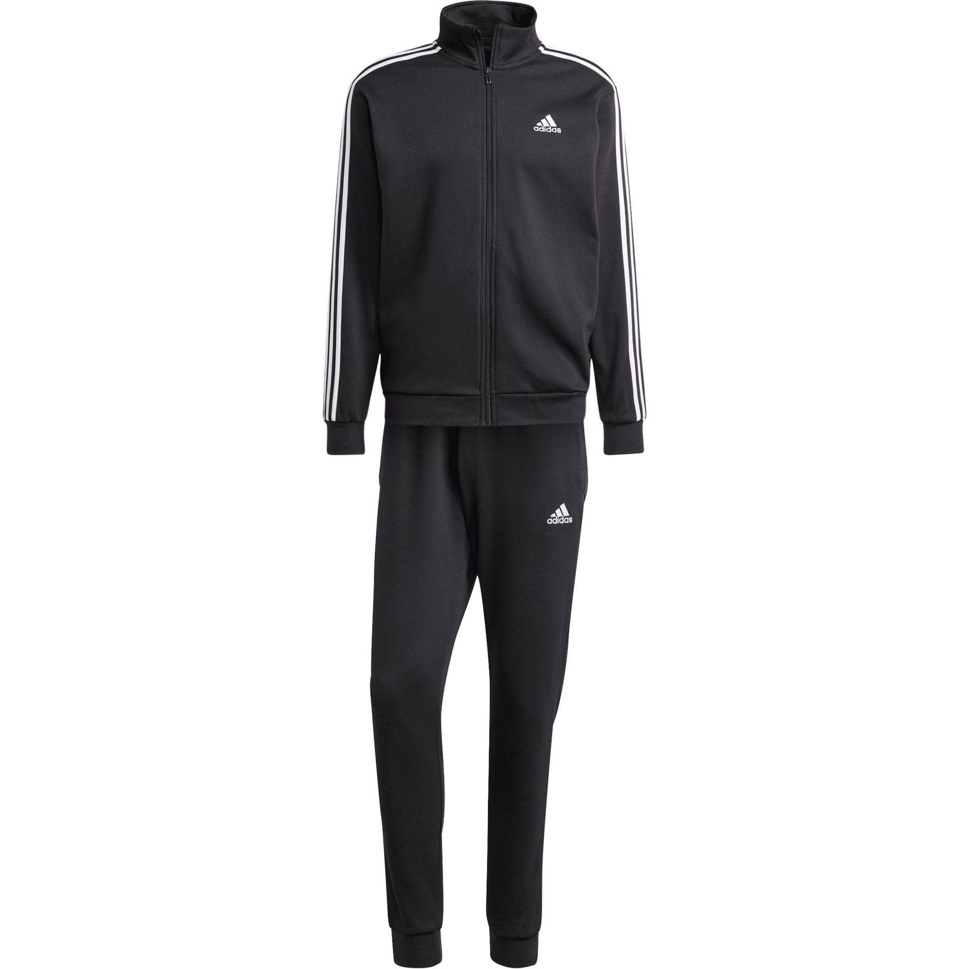 adidas BASIC 3-STREIFEN Trainingsanzug Herren von Adidas