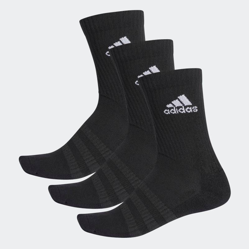 adidas Cusch Crew 3pp-46-48 Damen Schwarz 46-48 von Adidas