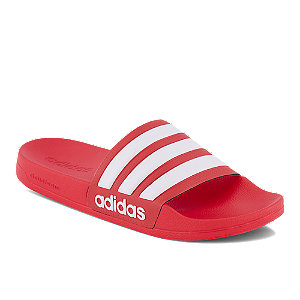 adidas Damen Adilette Rot von Adidas