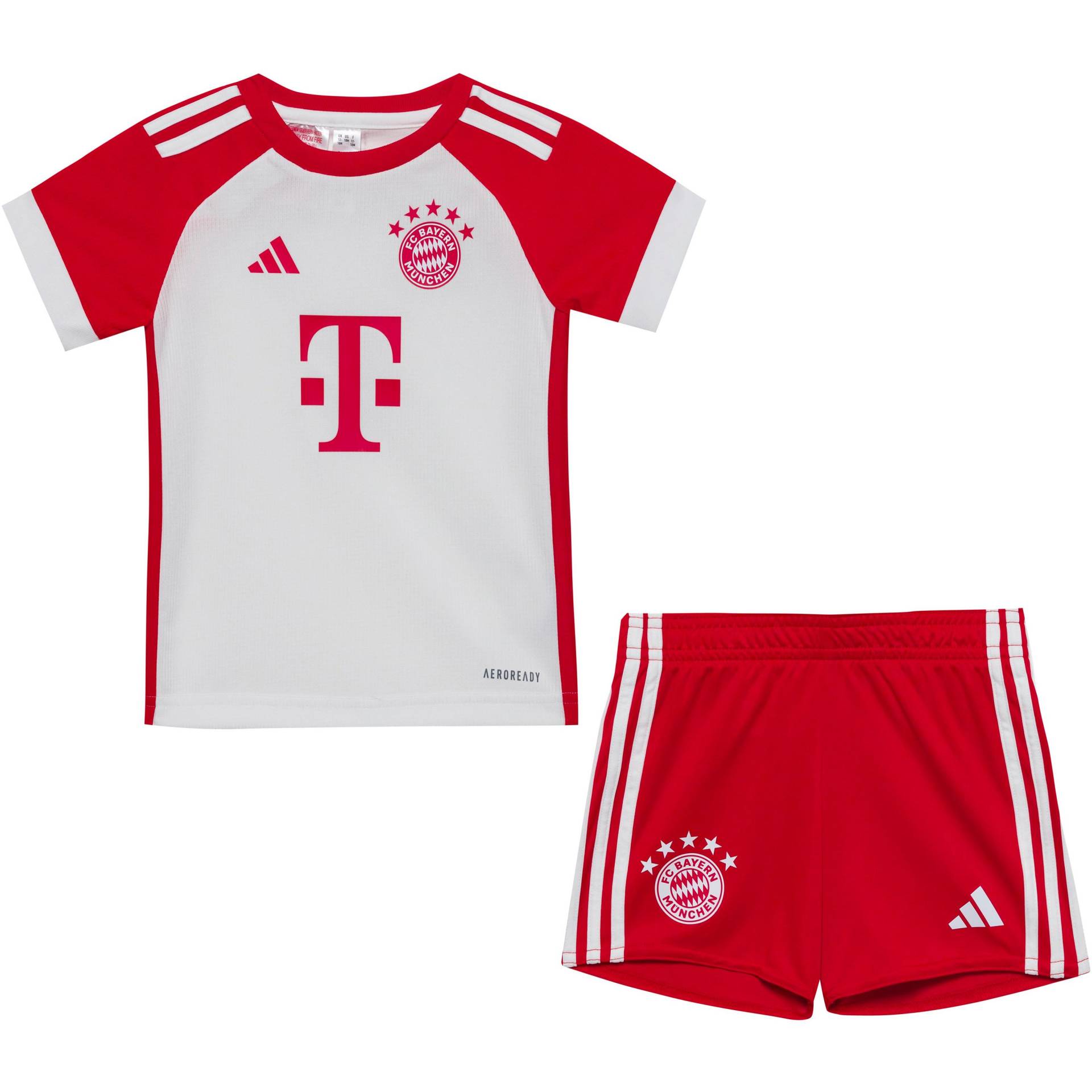 adidas FC Bayern München 23-24 Heim Babykit Teamtrikot Kinder