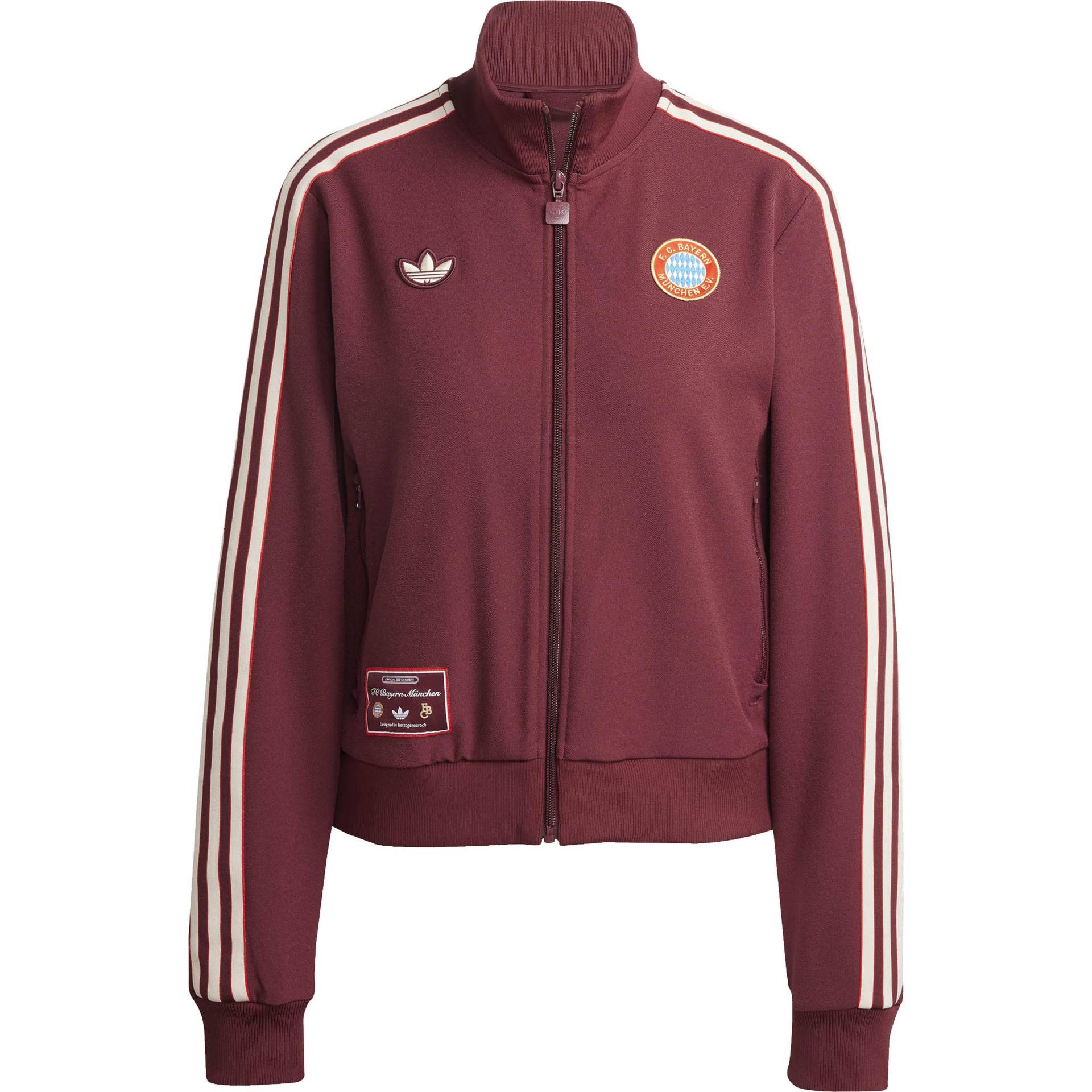 adidas FC Bayern München Icon Trainingsjacke Damen von Adidas