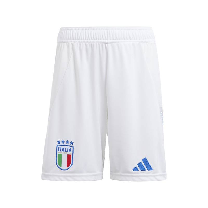 adidas Fussball Shorts Home Youth Unisex Weiss 128 von Adidas