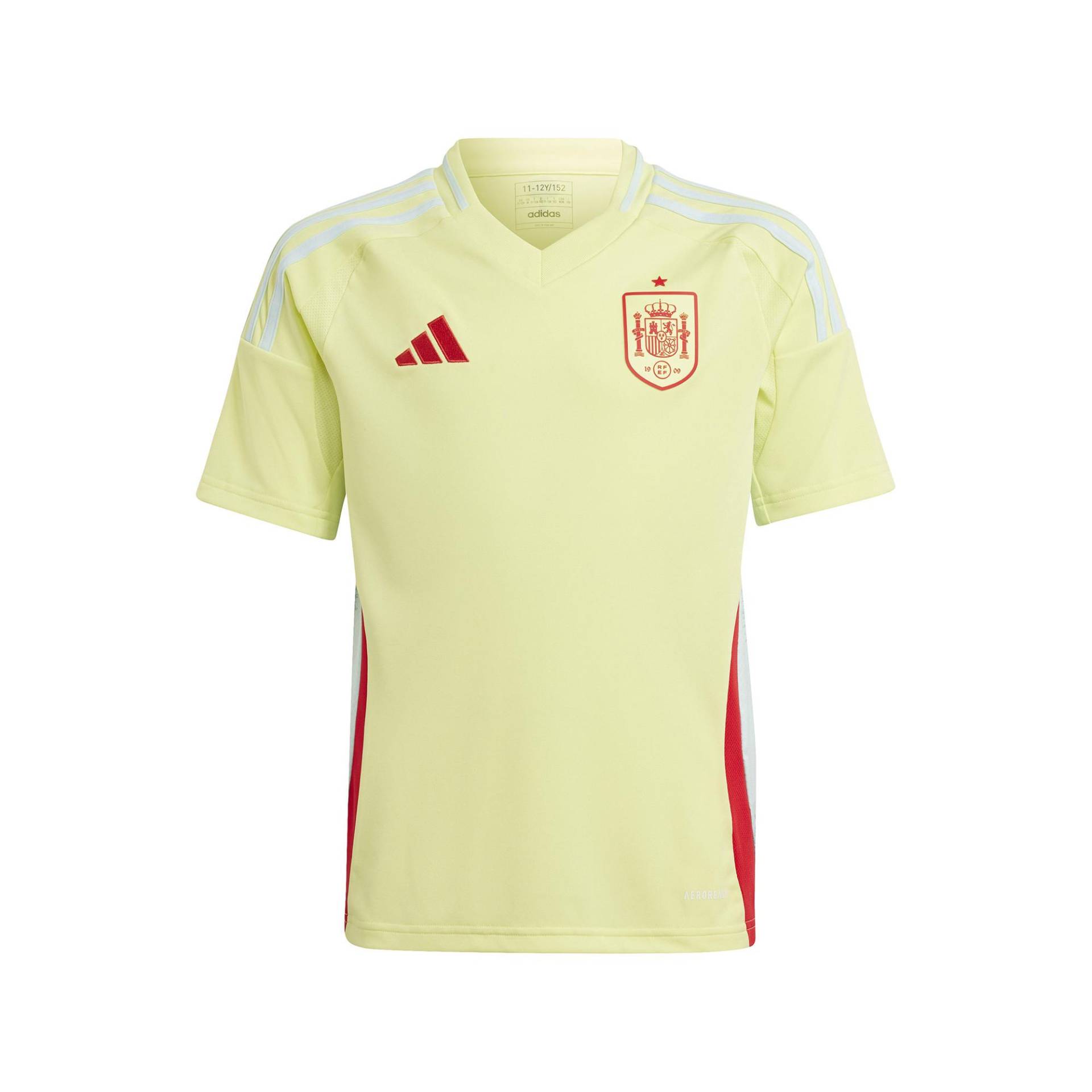 adidas Fussball Trikot Away Youth Unisex Gelb 140 von Adidas