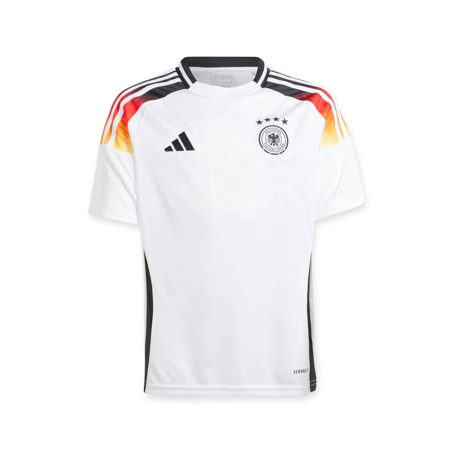 Adidas - Fussball Trikot Home Youth, Deutschland, 140, Weiss von Adidas