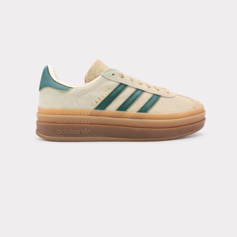 adidas Gazelle Bold - Cream White Green (w) Damen Weiss  36 2/3 von Adidas