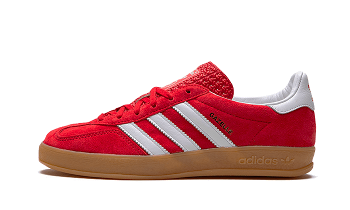 adidas Gazelle Indoor Scarlet Cloud White Herren Rot 42.5 von Adidas