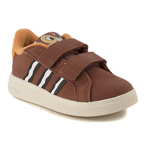 adidas Grand Court Chip&Chap Jungen Sneaker Braun von Adidas