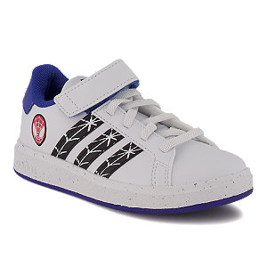 adidas Grand Court Spiderman Jungen Sneaker Weiss von Adidas