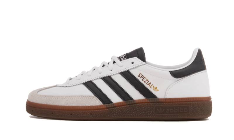 adidas Handball Spezial White Black Gum Herren Weiss 36 2/3 von Adidas