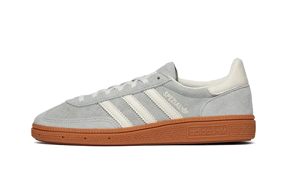 adidas Handball Spezial Wonder Silver Gum Damen Blau 36 von Adidas