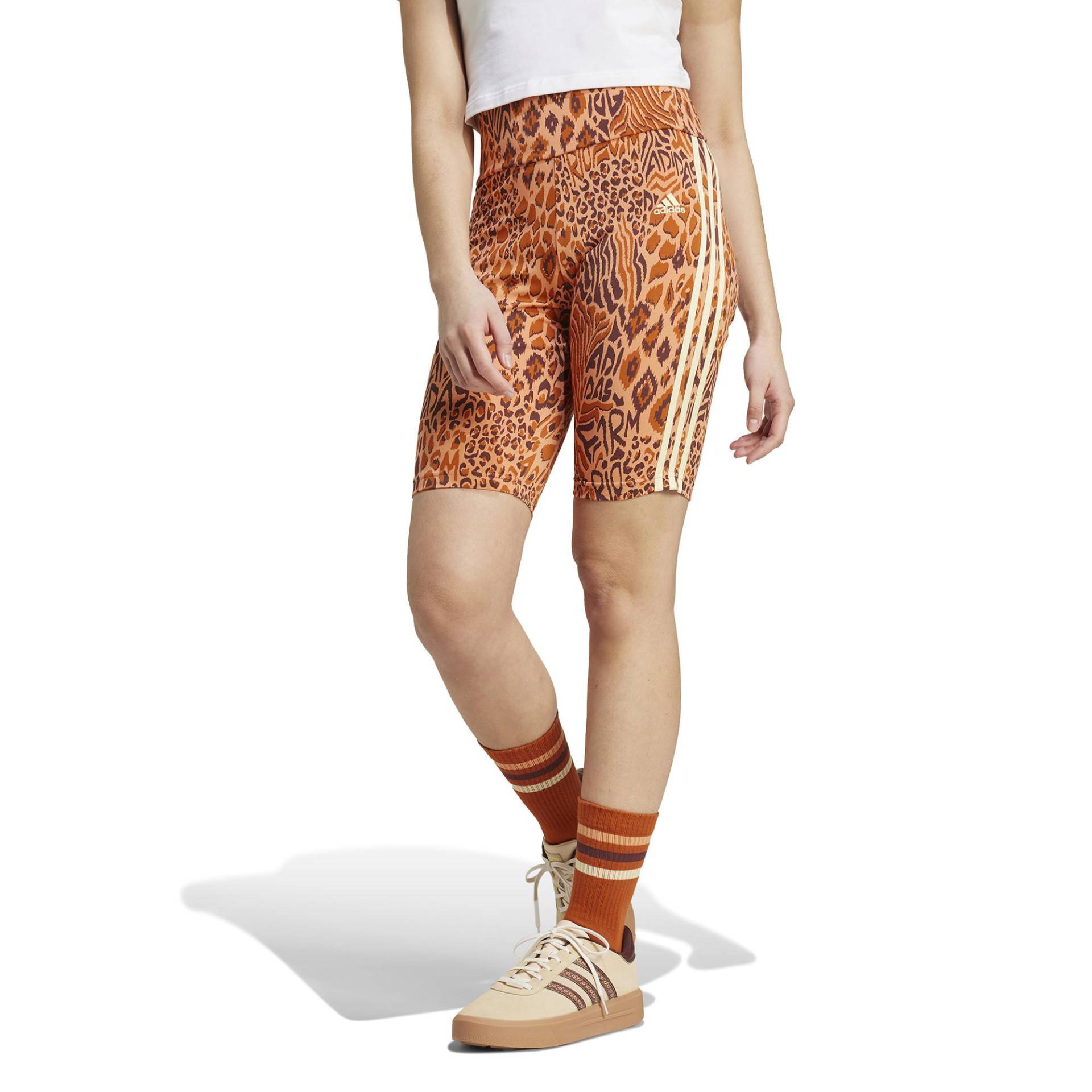 Adidas - Lange Leggings, für Damen, Orange, Größe L von Adidas