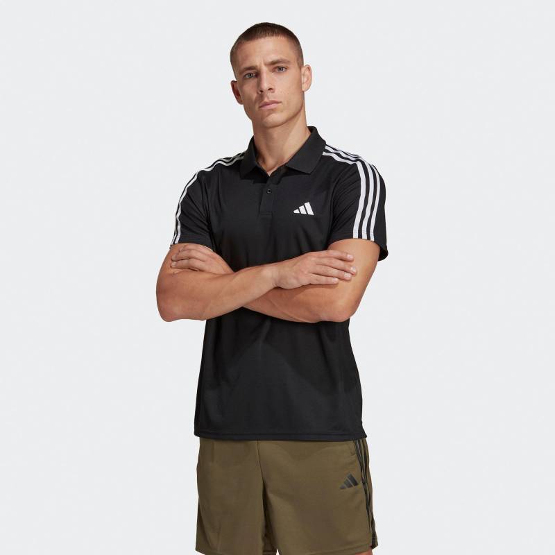 adidas Poloshirt, Kurzarm Herren Black L von Adidas