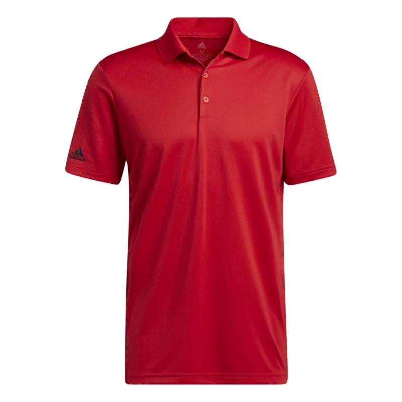 adidas Poloshirt Herren Rot Bunt L von Adidas