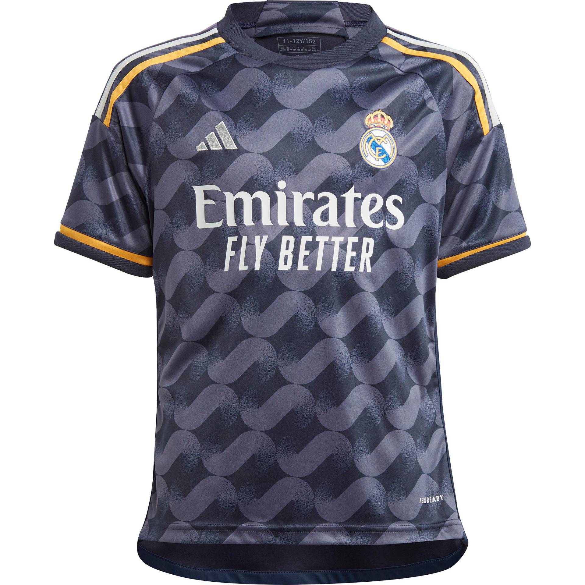 adidas Real Madrid 23-24 Auswärts Teamtrikot Kinder von Adidas