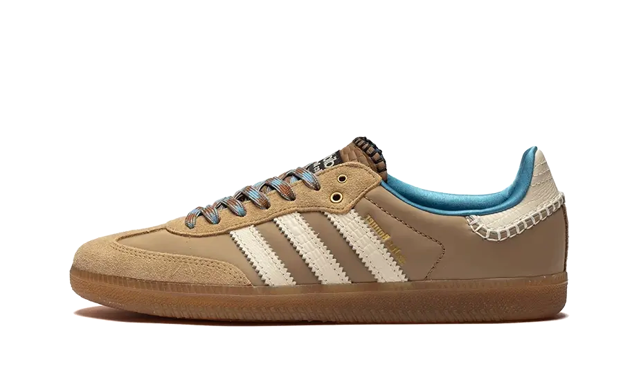 adidas Samba Nylon Wales Bonner Desert White Damen Braun 38 von Adidas