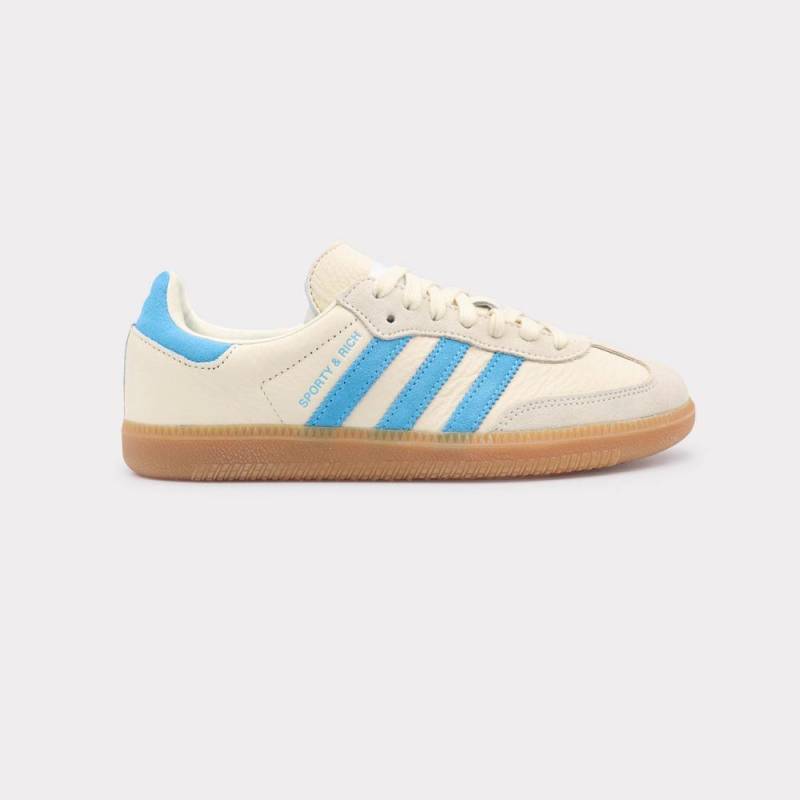 adidas Samba Og Sporty & Rich - Cream Blue Herren Blau 43 1/3 von Adidas