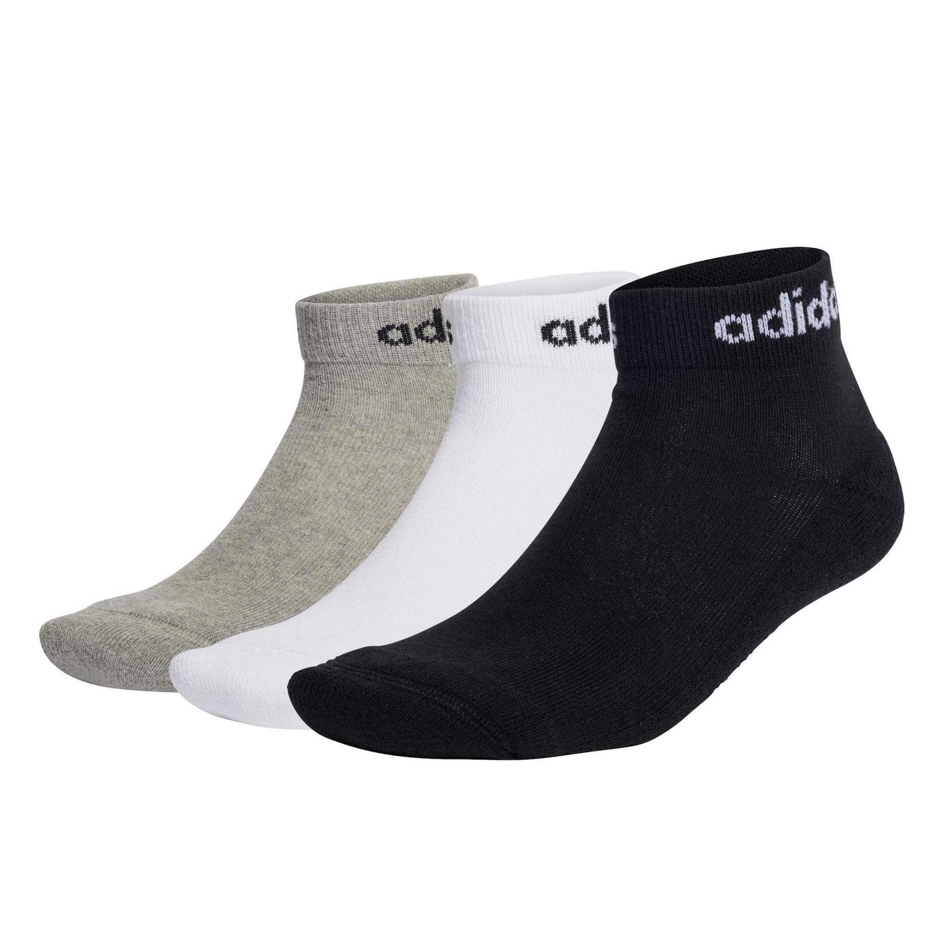 adidas Socken -linear Cushioned Ankle Damen Multicolor 46-48 von Adidas