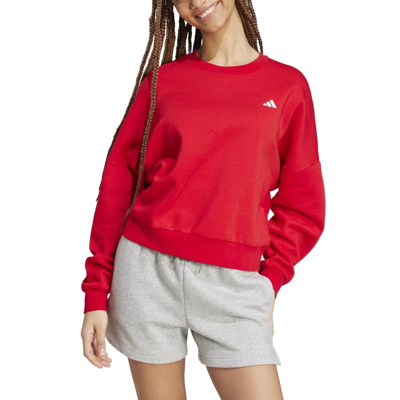 adidas Sweatshirt Damen Rot M von Adidas