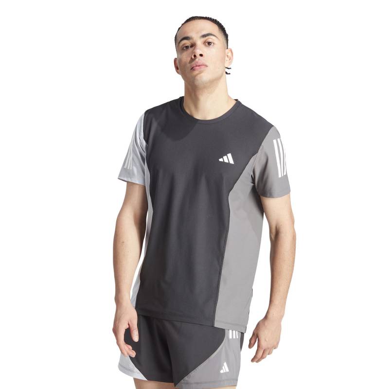 adidas T-shirt, Rundhals, Kurzarm Herren Black L von Adidas